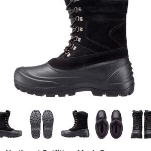 Field & Stream Men's Black Snow Boots